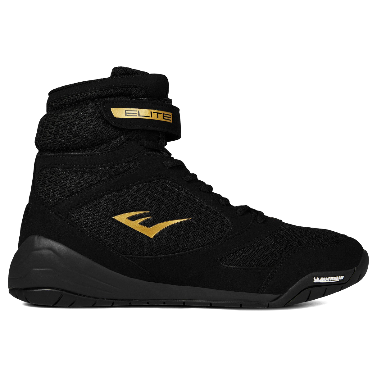 Everlast Mens Pro Elite Boxing Boots Mens (Black)