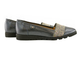 Bosccolo Womens Moccasin - Graphite