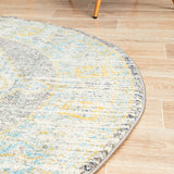 Century 944 Grey Round Rug