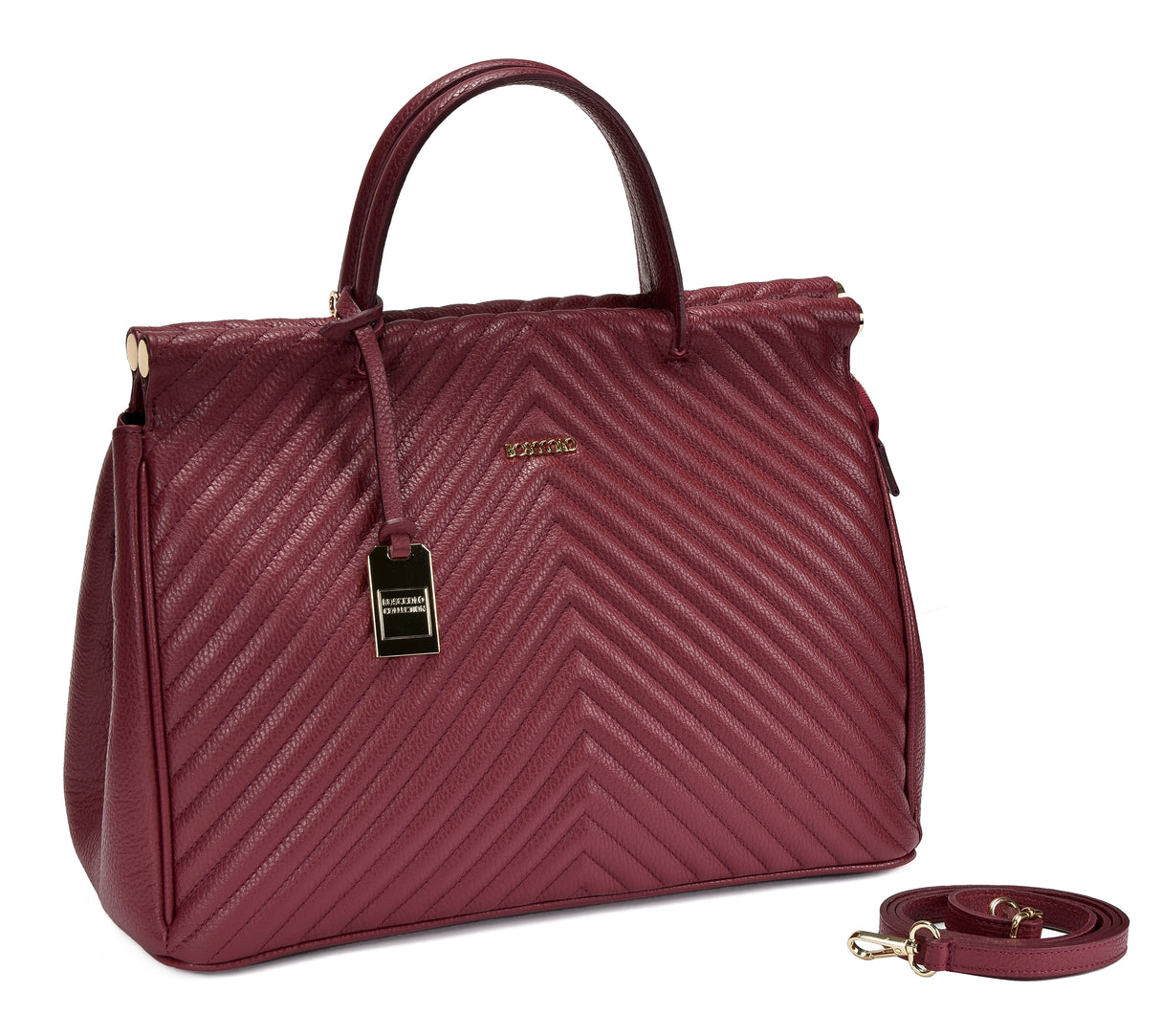 Bosccolo Handbag In Burgundy