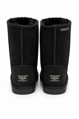 Australian Leather Ugg Classic Short - Black - AU8