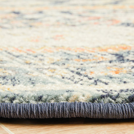 Legacy 863 Navy Round Rug