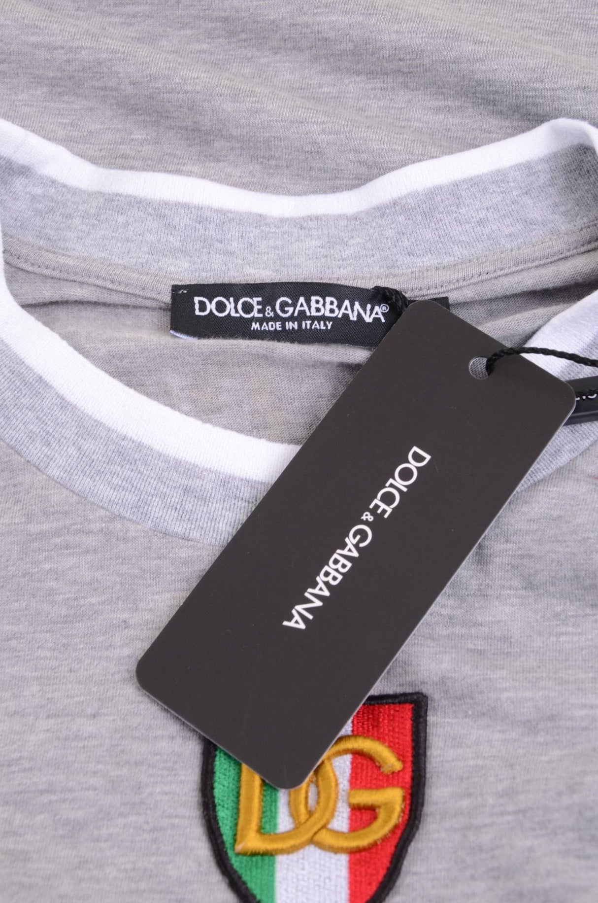 Dolce & Gabbana Men Italy "10" Short Sleeve T-shirt