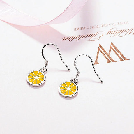 Cute Funky Lemon Earrings