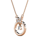 Boxed A Thousand Butterfly Set Embellished with SWAROVSKI® Crystals In Rose Gold