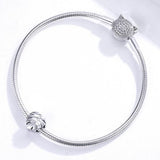 Solid 925 Sterling Silver Palm Leaf Pandora Inspired Charm