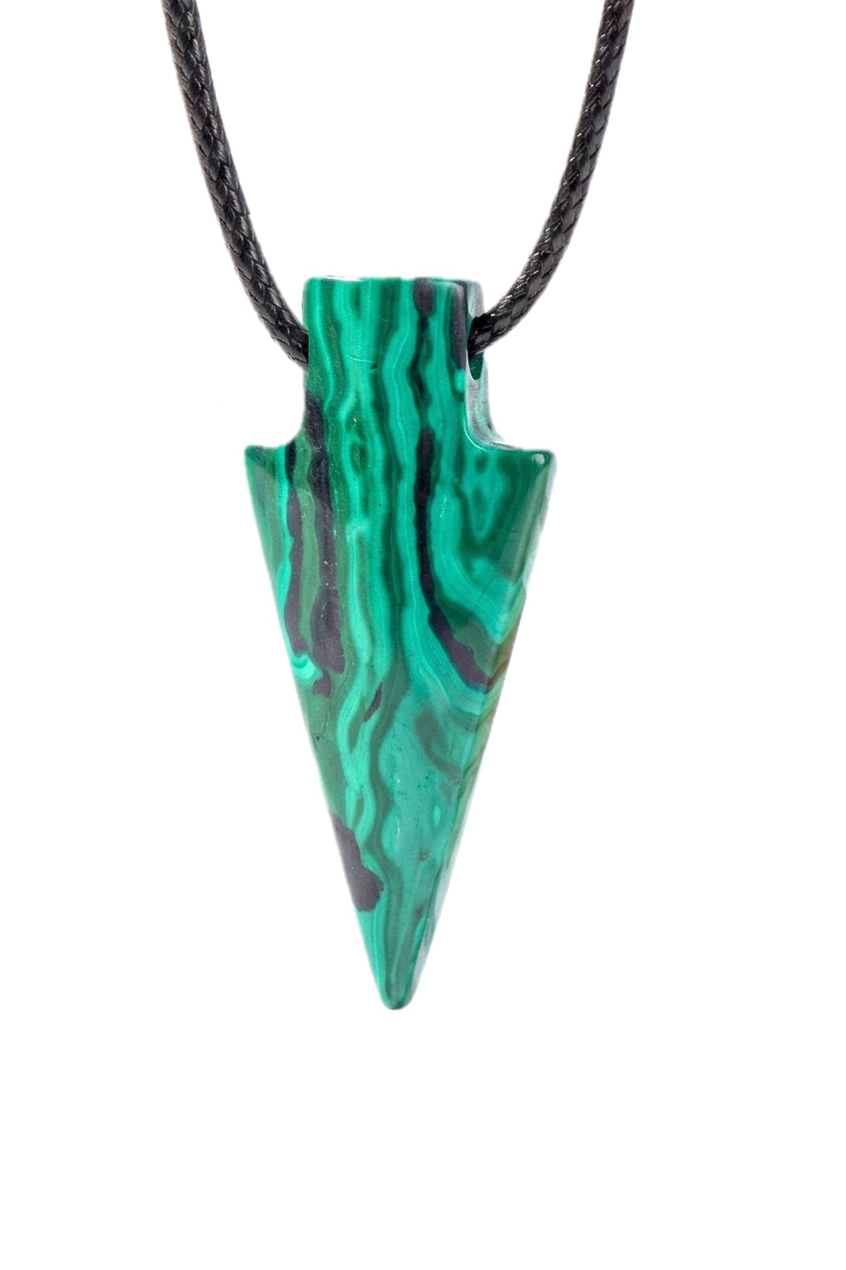 Stephen Oliver Green Malachite Motif Necklace