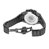 Christophe Duchamp Raidillon Chrono - Black Dial & 316L Stainless Steel Strap