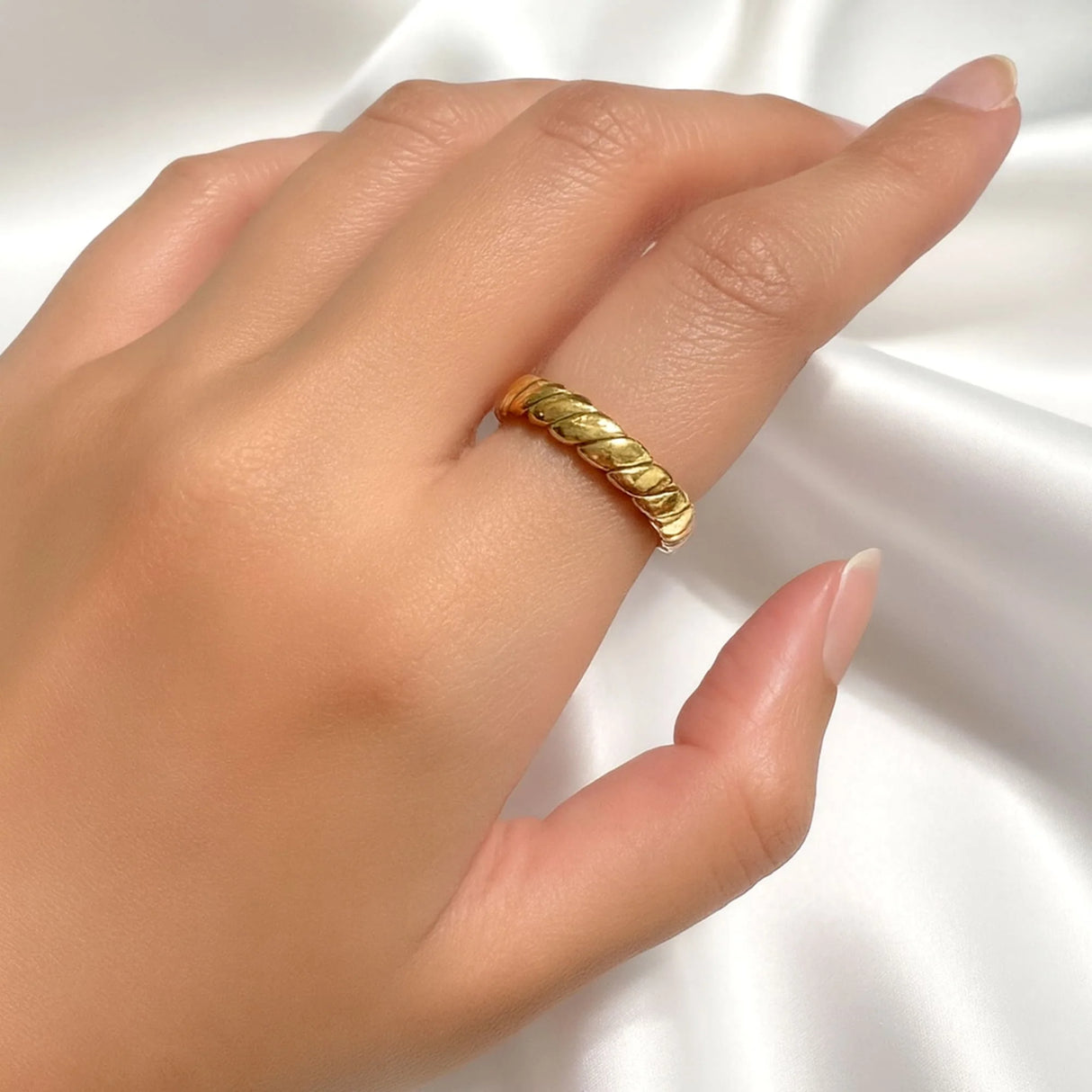 Bullion Gold Harmony Ring Gold Layered Ring