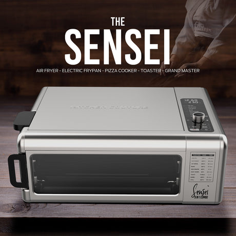 Kitchen Couture 9 in 1 Sensei Air Fryer Oven and Grill