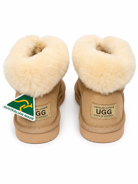 Australian Leather Ugg Classic Fur Cuff - Natural - AU5-6