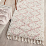 Saffron 11 Pink Runner Rug