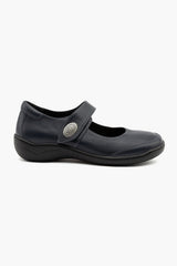 Klouds Peach Plain Navy Stretch