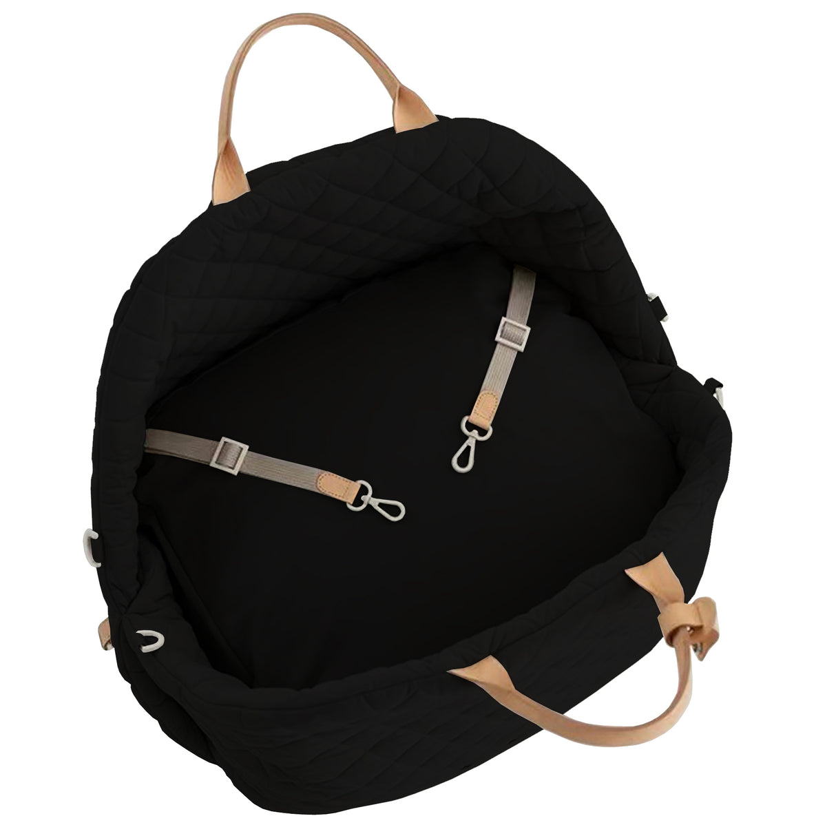 TODO Pet Carrier Handbag Dog Cat Travel Bag Walker Carrier Pet Car Seat Sofa - Black