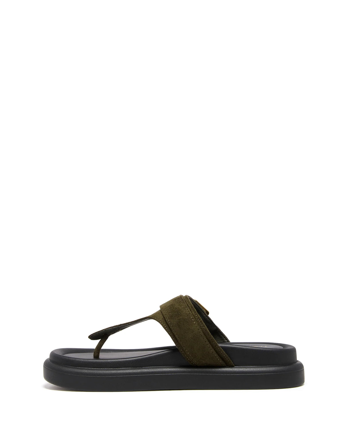 Therapy Palloma Khaki Microsuede