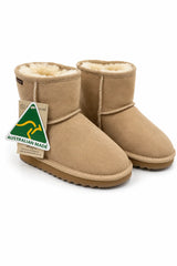 Australian Leather Ugg Mini Uggs - Natural - AU6
