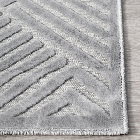 York Cindy Silver Rug