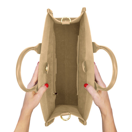 TOTE BAG QUARTIER LATIN BEIGE