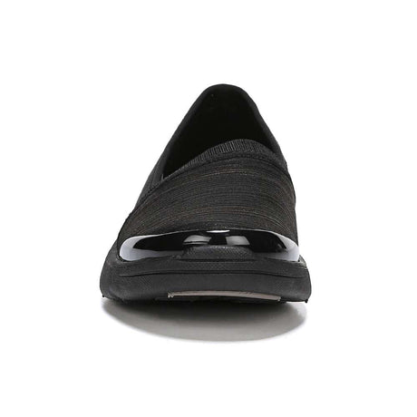 Bzees Lollipop Slip-On Casual Sneaker - Black Shimmer
