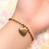 Bullion Gold My Sweet Heart Bracelet