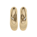 Fishnet Mary Jane Pumps - Beige