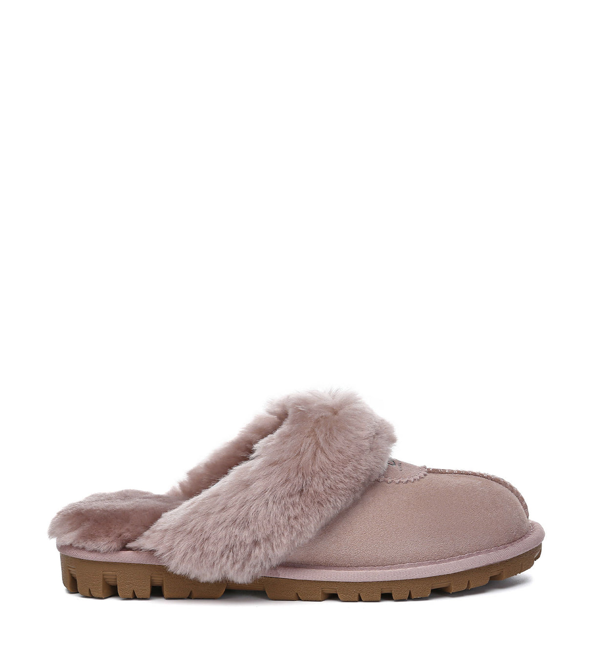 Australian Shepherd UGG Waffle Slipper - Dawn Pink