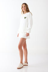 Lost In Lunar Women's Ciao Sweater - White