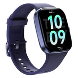 Bluetooth Smart Watch 1.96" TFT Touch Screen Temperature Heart Rate Blood Pressure BT 5.0 - Blue