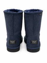 Australian Leather Ugg Classic Short - Navy - AU12