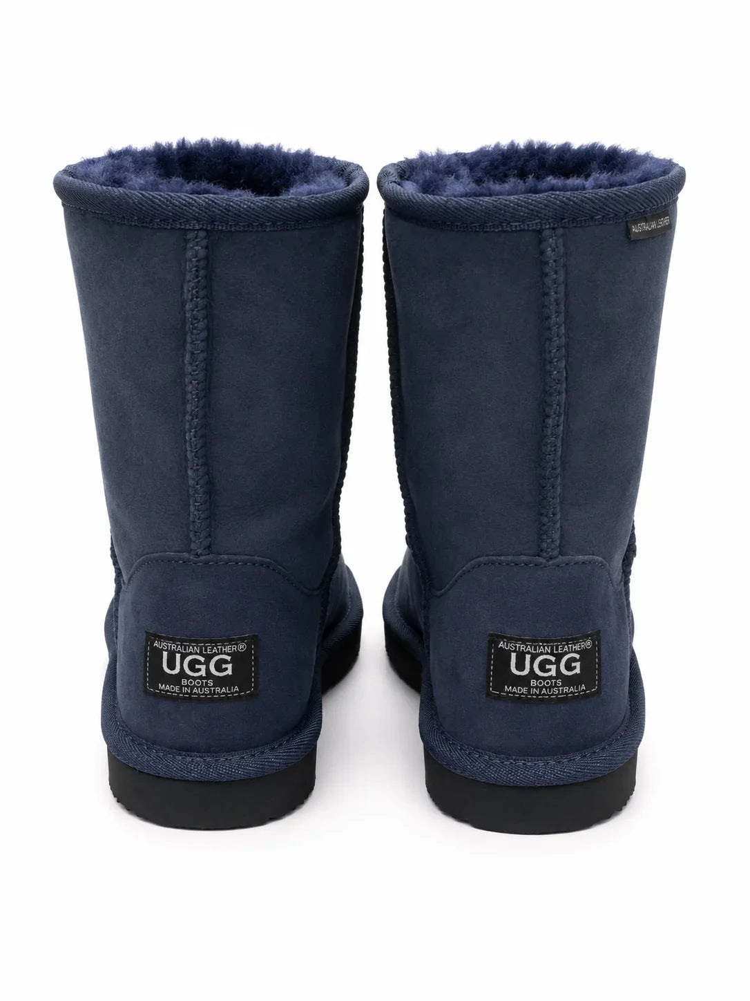 Australian Leather Ugg Classic Short - Navy - AU5