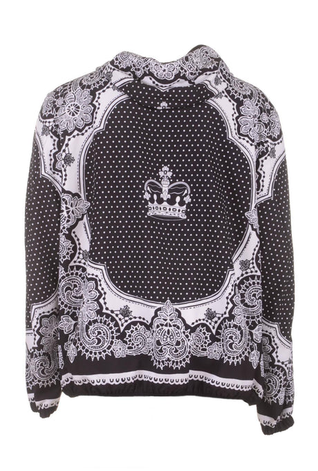 Dolce & Gabbana Men Hooded Printed Zipped Jacket