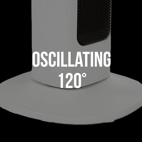 Pursonic Touch Screen Tower Heater - White