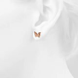 Bullion Gold Exquisite Butterfly Earrings