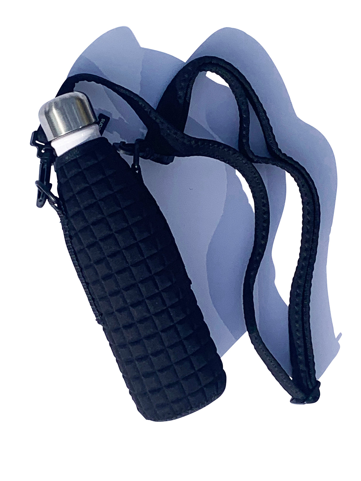 Shoulder strap carry cover (for Future Bottle) - 500 ml size -  Black