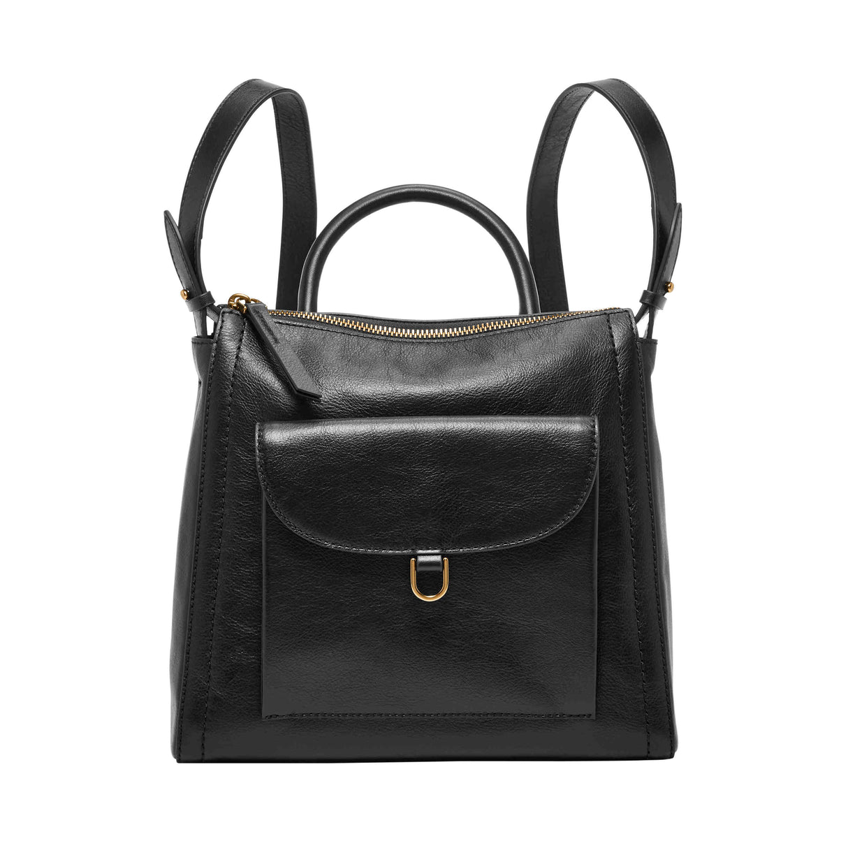 Fossil Parker Black Backpack
