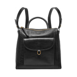 Fossil Parker Black Backpack