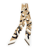 Brown Tie Scarf