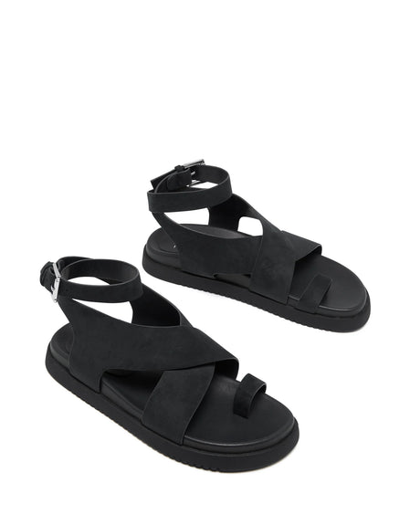 Therapy Redeem Black Microsuede