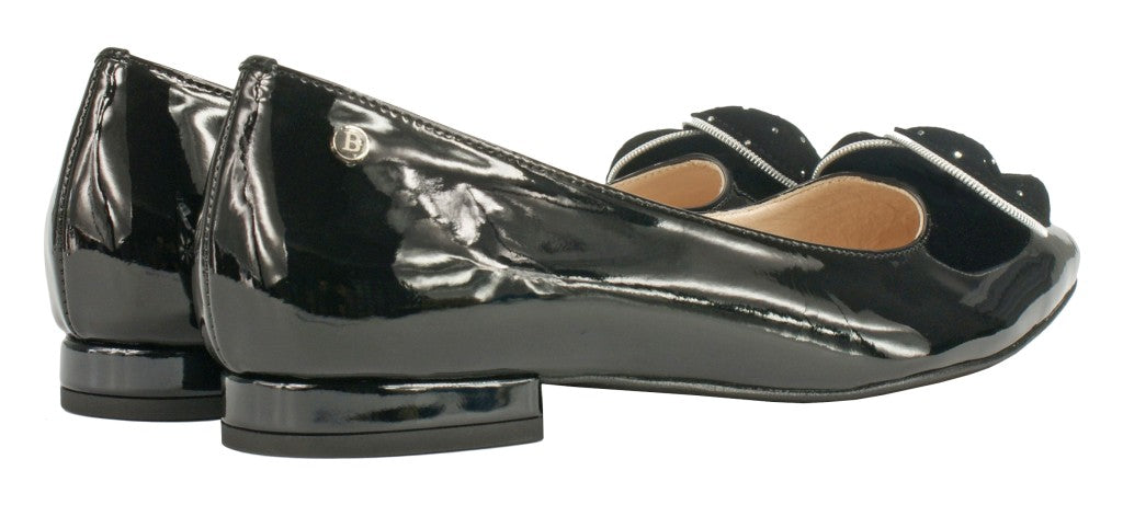 Bosccolo Womens Ballerina - Black
