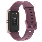 TODO Fitness Tracker Smart Watch BT 5.0 1.47" Display Thermometer BPM Monitor - Purple