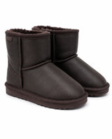 Australian Leather Ugg Mini Leather - Chocolate - AU4