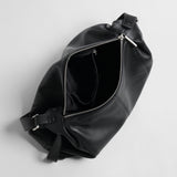 Slouchy Leather Hobo Bag – Pebbled Crescent Shoulder & Underarm Bag