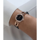 Furla Arco Chain Rose Gold Tone & Black
