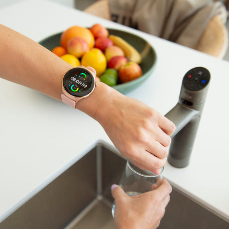 FitSmart Fusion 37mm Smartwatch AMOLED Display GPS Bluetooth