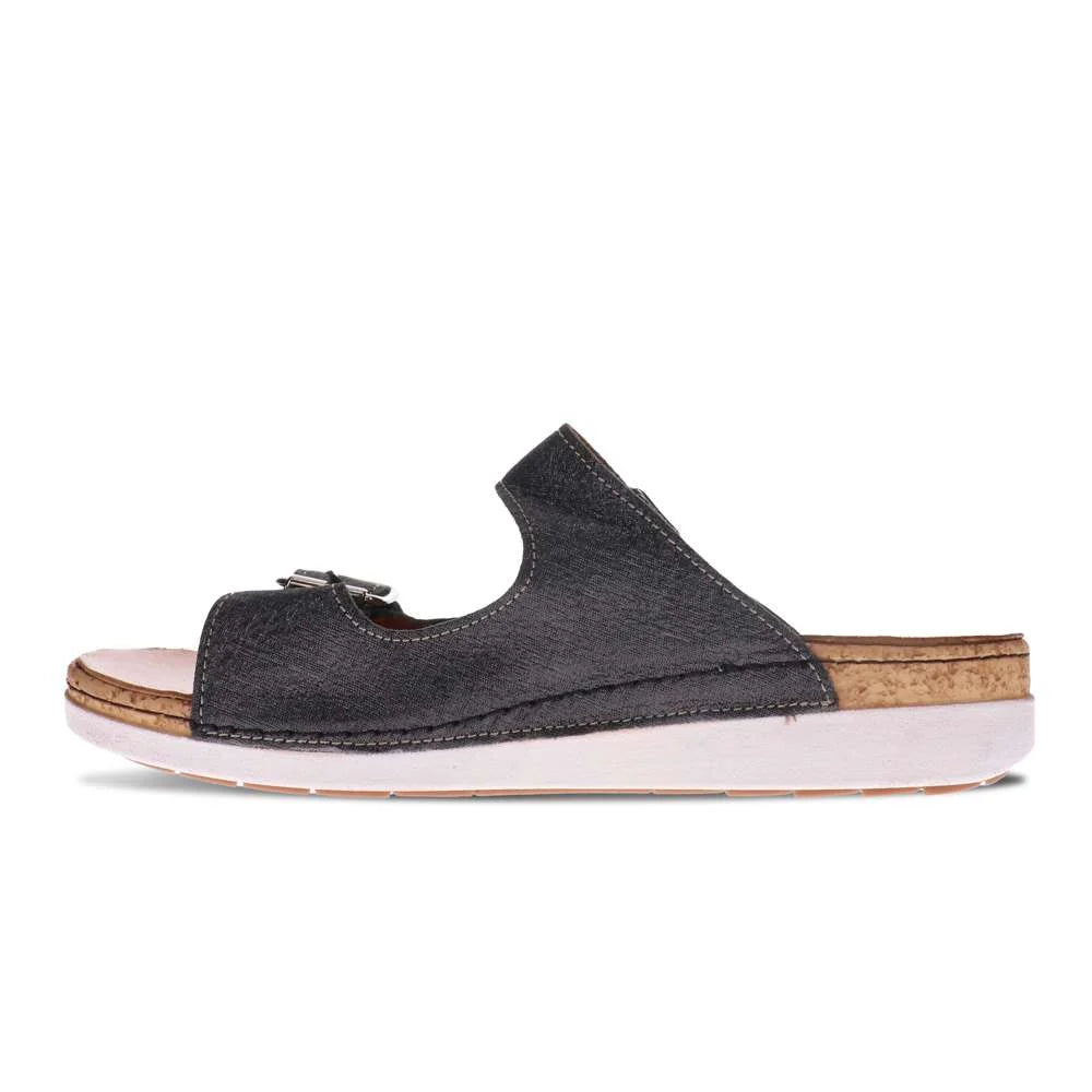Revere Brighton Slide - Black Linen