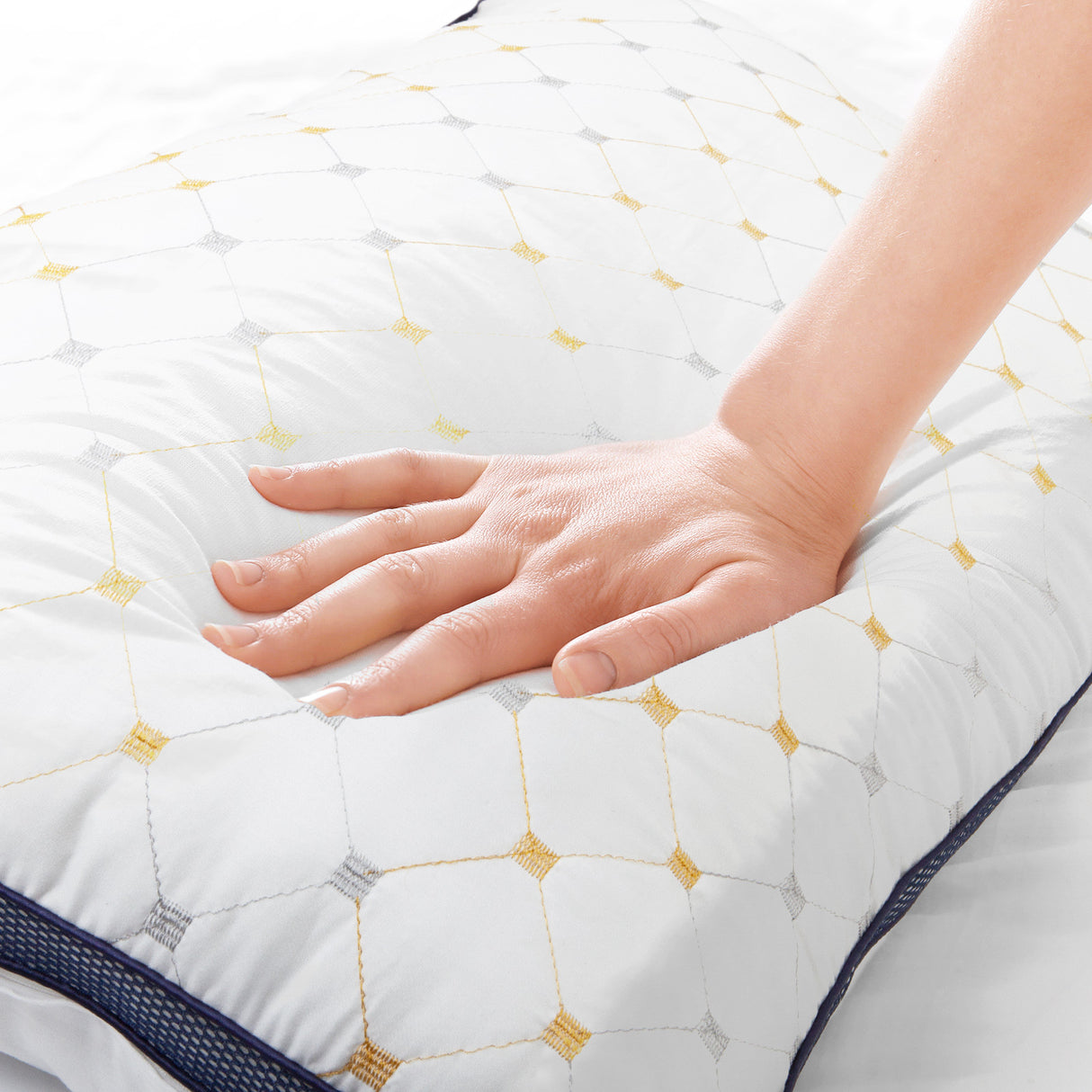 Royal Comfort Luxury Chiro Comfort Air Mesh Pillow - 4 Pack
