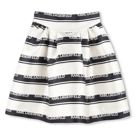 Karl Lagerfeld Girls Cafe Terrase D3 Ceremonie Skirt - Black