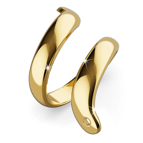 Bullion Gold Orphic Double Wrapped Band Ring in Gold