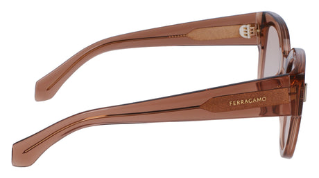 Salvatore Ferragamo SF2007S Womens Sunglasses - Transparent Nude
