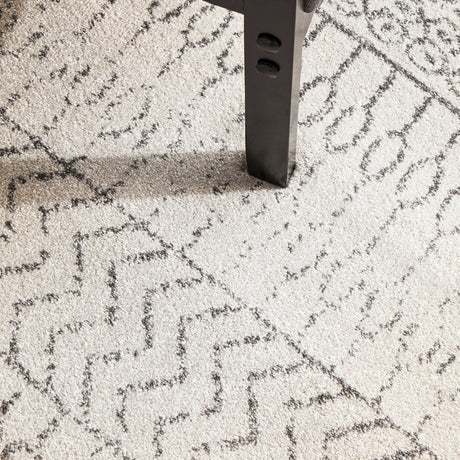 Chrome Harper Silver Runner Rug